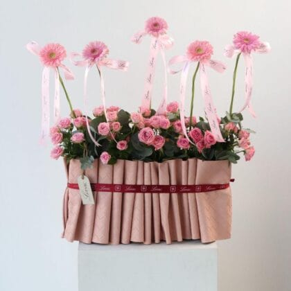 Leather bouquet #6